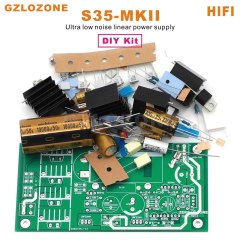 S35-MKII Fully Discrete HIFI Linear Power Supply DIY Kit/Finished Board DC 5V --- 24V Optional
