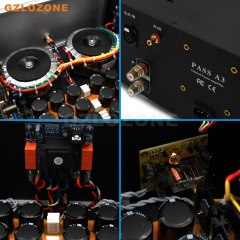 HI-END PASS A3 Pure Class A Power Amplifier Support XLR /RCA Input 30--60W 4--8 Ohm