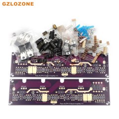 2CH HIFI PASS A3 FET Pure Class A Power Amplifier Base On PASS Labs Aleph 3 DIY Kit/Finished Board 30W+30W 8 Ohm