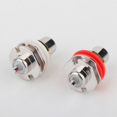 CARDAS Rhodium-plated RCA Female Jack Terminal Plug Socket for HIFI Audio Video Connector DIY
