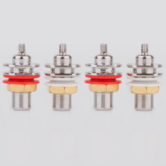CARDAS Rhodium-plated RCA Female Jack Terminal Plug Socket for HIFI Audio Video Connector DIY
