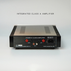 Finished Hifi Pure Class A Stereo Power amplifier 25W +25W base on UK MUSICAL FIDELITY A1 circuit