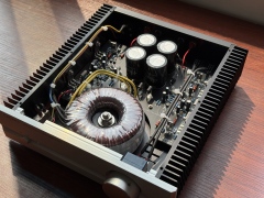 Finished Hifi Pure Class A Stereo Power amplifier 25W +25W base on UK MUSICAL FIDELITY A1 circuit
