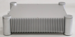 Aluminum RD2607 Rounded Corner Series Power Amplifier Chassis DIY power supply case 260mm*86mm*311mm