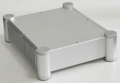 Aluminum RD2607 Rounded Corner Series Power Amplifier Chassis DIY power supply case 260mm*86mm*311mm