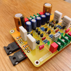 SIGMA22 +/-35V To 80V Dual‑Rail DC high power linear power supply board for amp