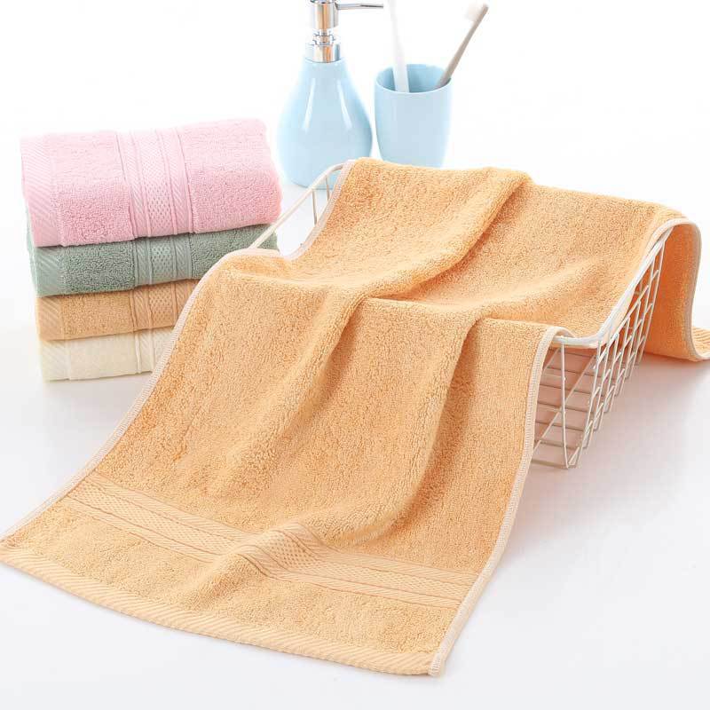 34 x 75 cm bamboo fiber face towel