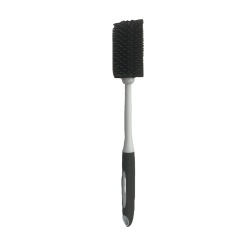 Rubber bottle brush with long TPR handle