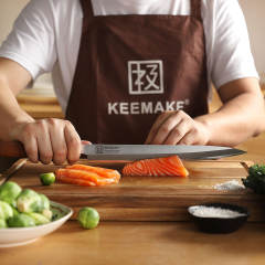10.5 Inch Sashimi Knife Wooden Handle Kitchen Knife Japanese Sushi Knife with Gift Box