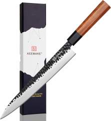 10 Inch Premium Sashimi Knife High Carbon Stainless Steel Kitchen Knife Japanese Sushi Knife With Rosewood Handle