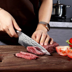 KEEMAKE Damascus 6.5 Inch Japanese Chef's Knife