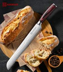 KEEMAKE 10 Inch Bread Knife