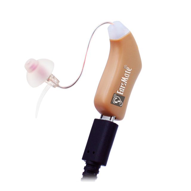 Wholesale Best Earsmate Digital RIC Tinnitus Hearing Aid (RIC) Discreet Advanced Rechargeable Behind-The-Ear (BTE) Mini Discreet Hearing Ear Aid for Seniors and Adults With Crystal Clear Sound, Noise Cancellation, 4 Adaptive Programs Mode