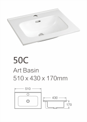 Hot sales China supplier high quality bathroom ceramics art sink basin