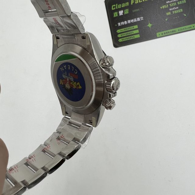 Clean廠熊貓地通116500lnC廠地通拿V3版本高仿手錶香港實拍
