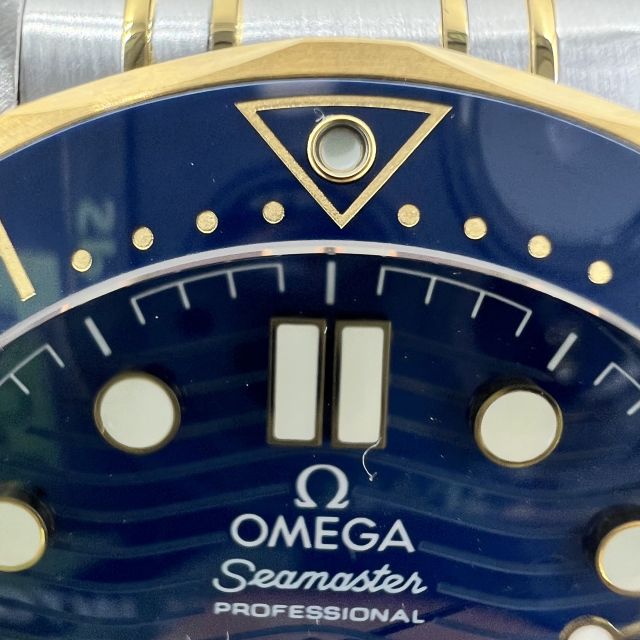VS廠Omega海馬300系列間金藍盤42MM實拍