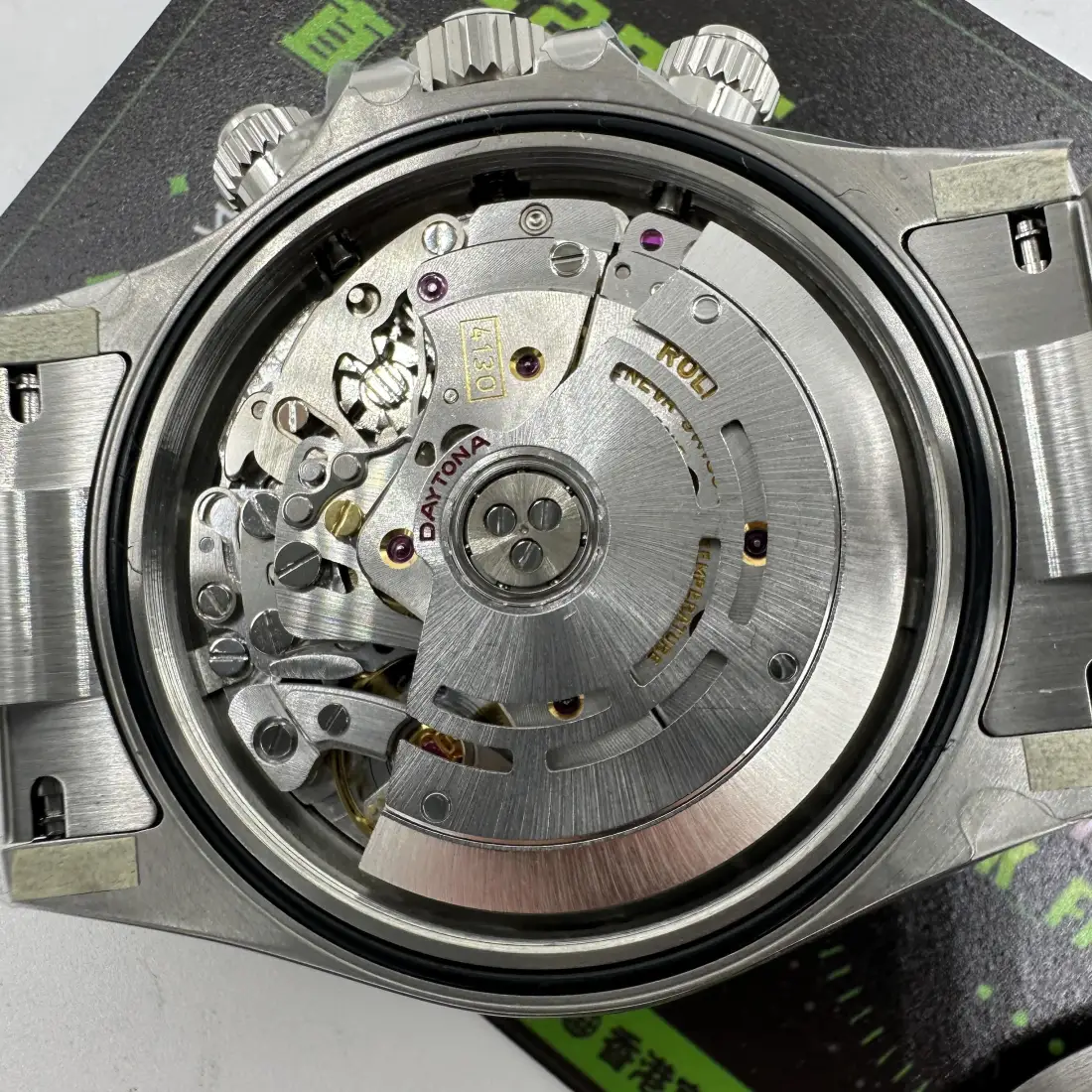 Rolex Daytona 4130 movement column wheel detail 4130 導柱輪細節