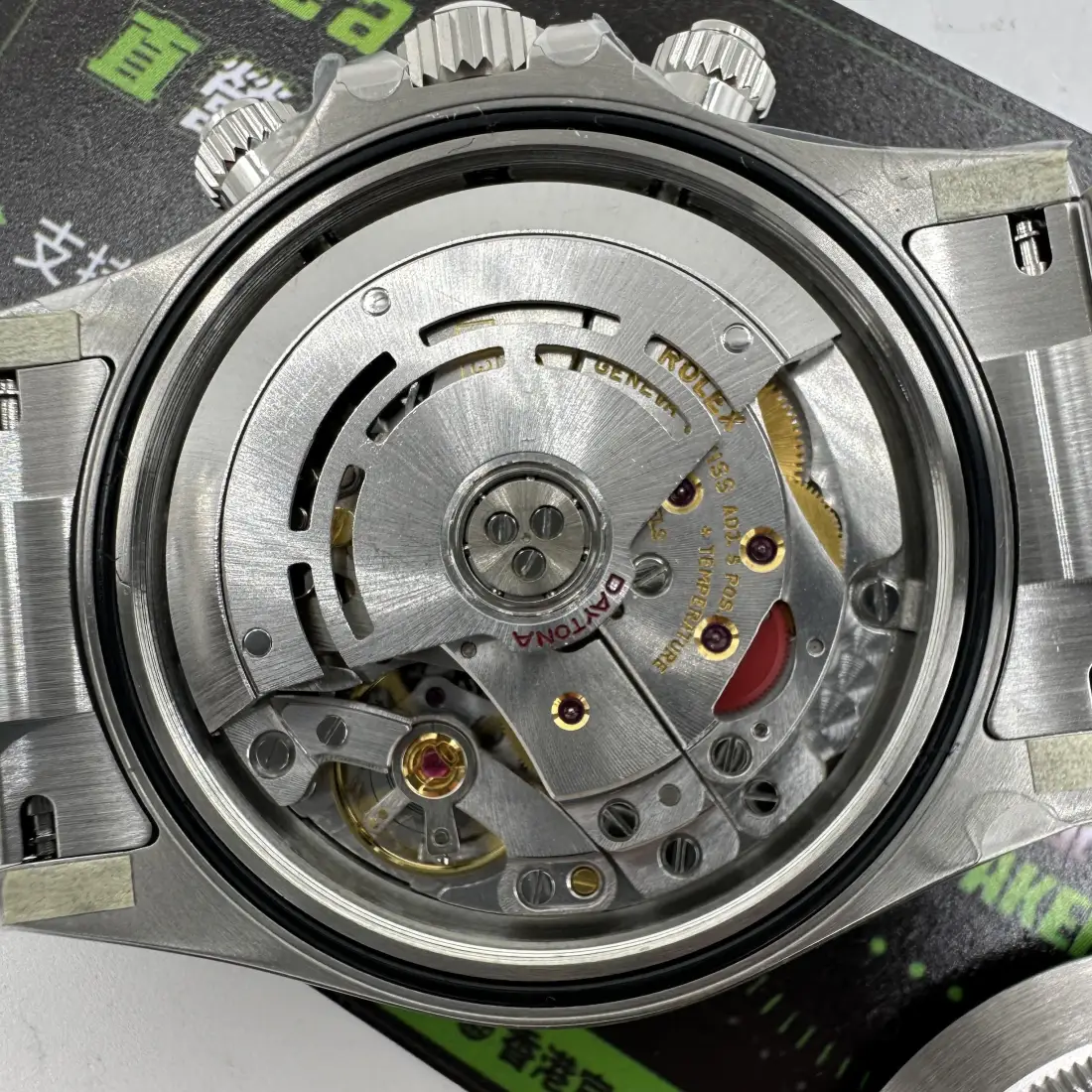Rolex Daytona 4130 movement balance wheel hairspring 4130 擺輪游絲