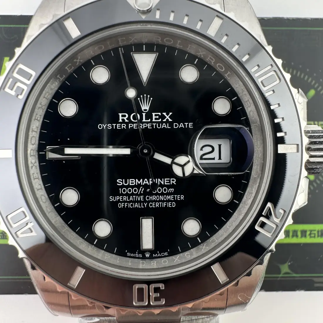 勞力士 Submariner m126610 黑水鬼 41mm 上手實拍