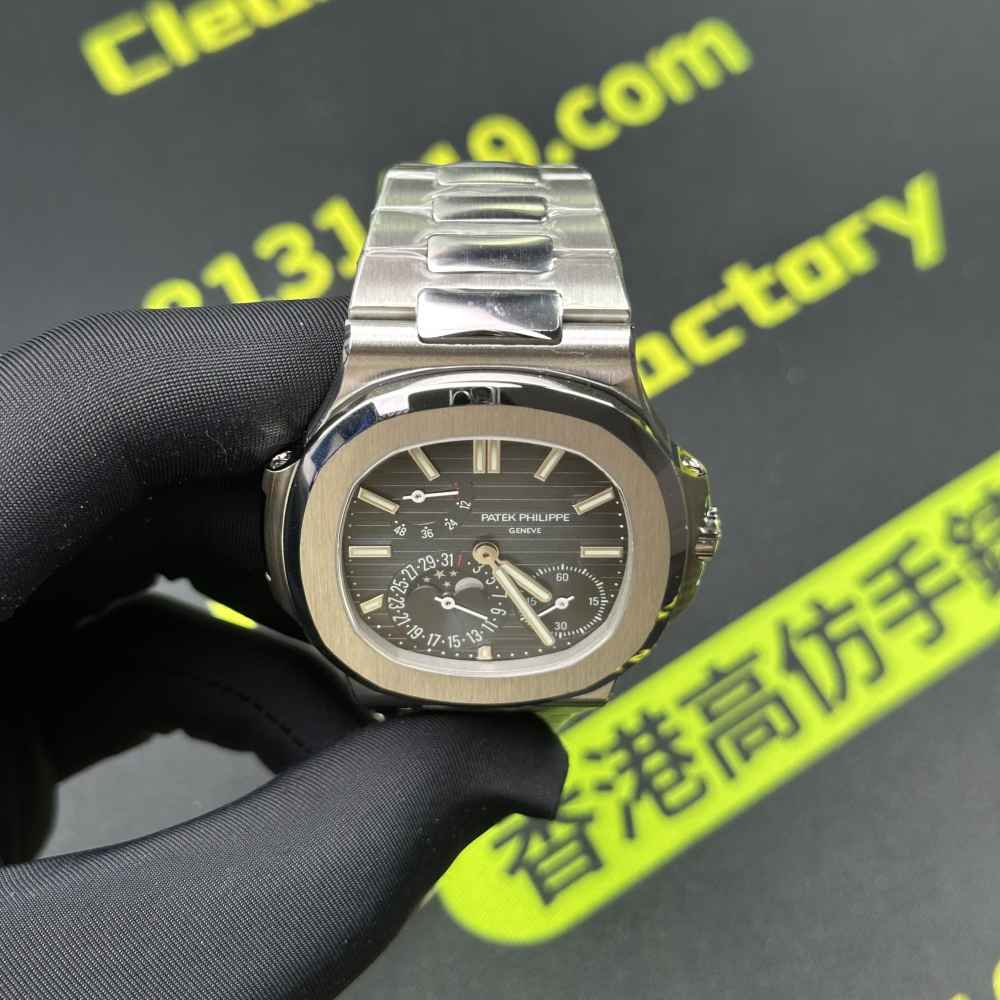 PPF廠百達翡麗5712/1A V3藍面正面實拍-CleanFactory香港直營店