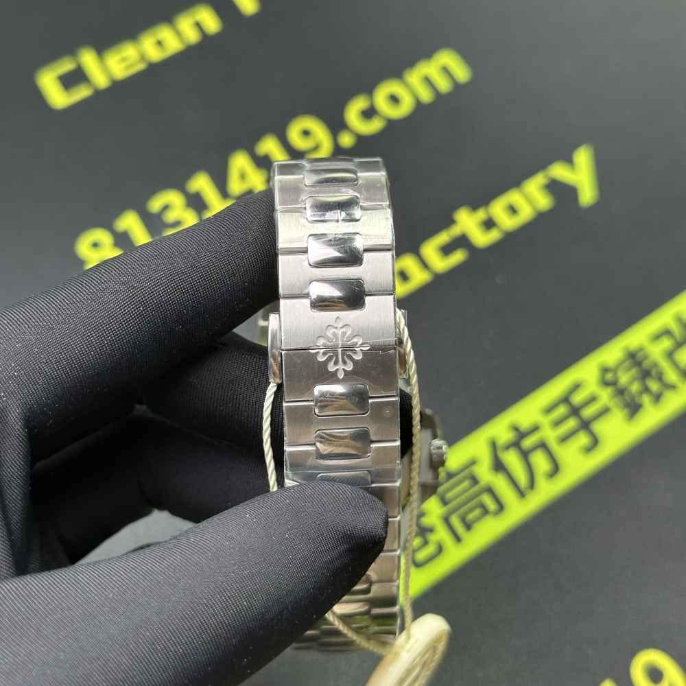 PPF廠5712錶扣 Calatrava十字logo 鋼帶細節