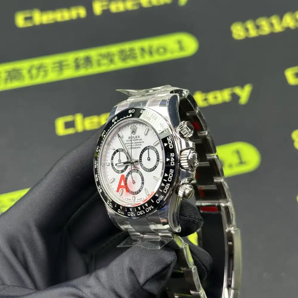 VS廠熊貓迪m126500ln-0001側面錶冠計時按鈕實拍