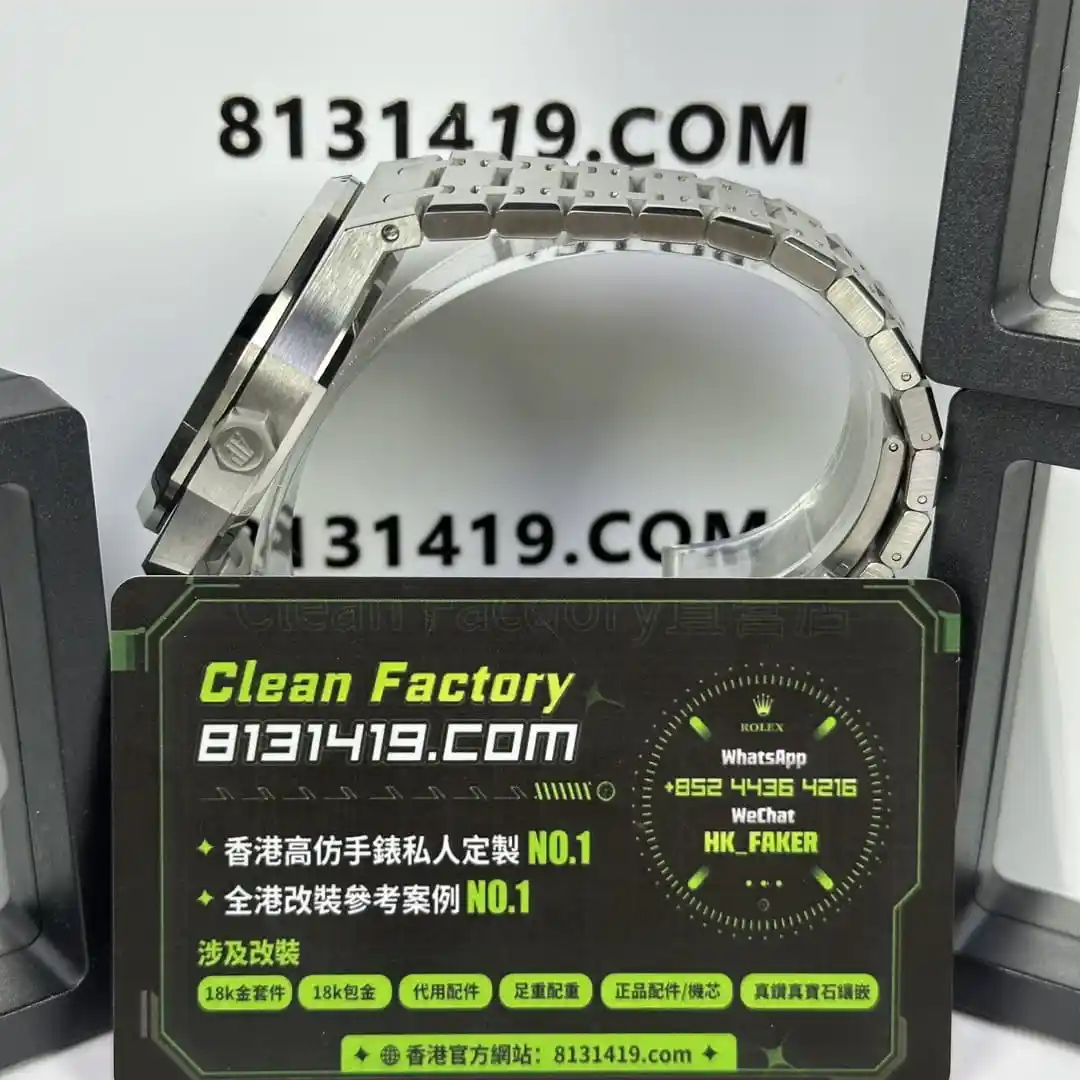 AP Royal Oak 15500 bezel octagonal screws detail 15500 八角圈口與螺絲細節