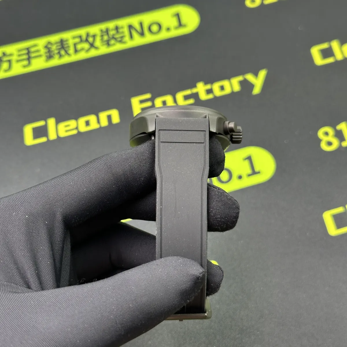 TW廠IWC飛行員IW388106橡膠錶帶實拍