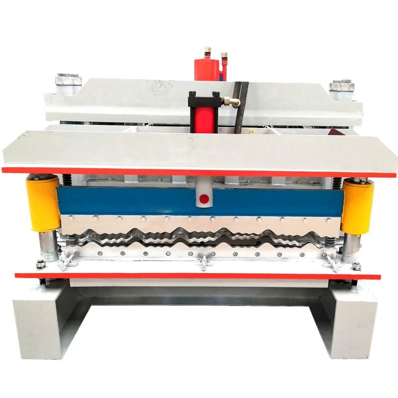 Aluminium Roofing Step Tile Roll Forming Machine