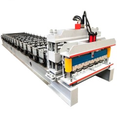 Aluminium Roofing Step Tile Roll Forming Machine