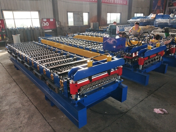 836 Corrugated Metal roof roll forming machine