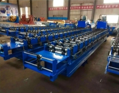 Africa use chromdek Roofing ridge forming machine