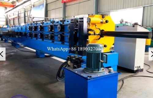 Round Square Downspout roll forming machine