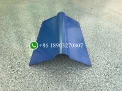 Galvanized Roof Ridge Cap Tile Making Machine