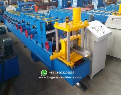 0.8-1.5mm Galvanized Steel Profile C Channel Cold Roll Forming Machine