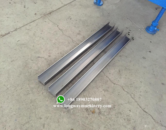 0.8-1.5mm Galvanized Steel Profile C Channel Cold Roll Forming Machine