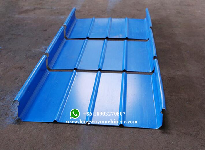 Bemo Standing Seam Roofing Panel Roll Forming Machine