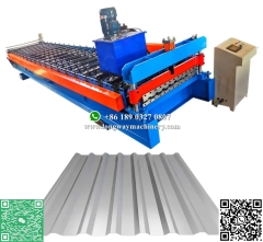 Chile popular PV8 Roofing cover panel making machine