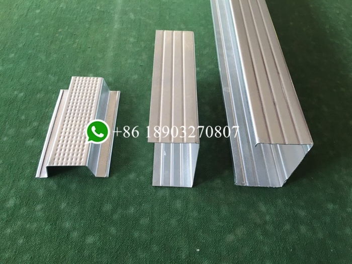 Drywall partition profile Furring channel roll forming machine