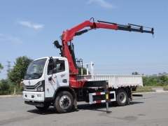 6.3 Ton Knuckle Boom Truck Mounted Crane