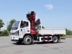 6.3 Ton Knuckle Boom Truck Mounted Crane