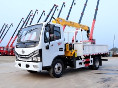 4Ton Hydraulic Telescopic Boom Truck Mounted Crane