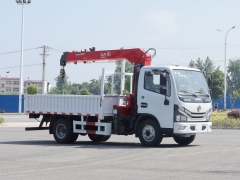 4Ton Hydraulic Telescopic Boom Truck Mounted Crane
