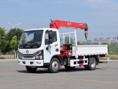 4Ton Hydraulic Telescopic Boom Truck Mounted Crane