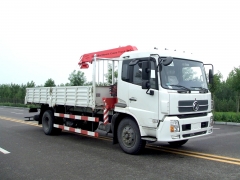 Shenbai 5Ton 6Ton 7Ton 8Ton Hydraulic Telescopic Boom Crane Dongfeng Cargo Truck With Crane Pickup Truck