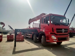 Shenbai 16Ton Hydraulic Telescopic Boom Crane Dongfeng 8x4 Crane Truck for sale
