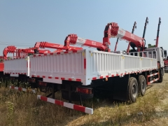 Truck Mounted Crane 6x4 Shacman F3000 Cargo Truck with Crane