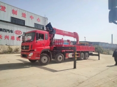 Shenbai 16Ton Hydraulic Telescopic Boom Crane Dongfeng 8x4 Crane Truck for sale