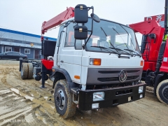 8Ton Crane Hydraulic Truck Mounted Dongfeng 4x2 Cargo Crane Truck for Sale