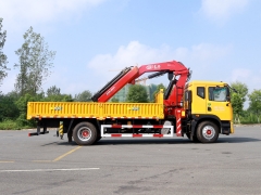 Hydraulic Truck Mounted Crane 8Ton Dongfeng Folding Boom Crane for Sale